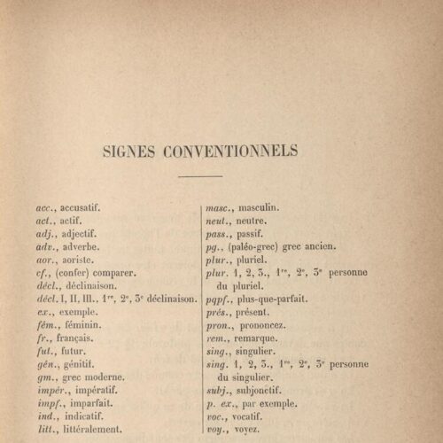 22 x 14 εκ. 2 σ. χ.α. + [XXXII] σ. + 262 σ. + 4 σ. χ.α., όπου στο φ. 1 κτητορική σφραγίδα 